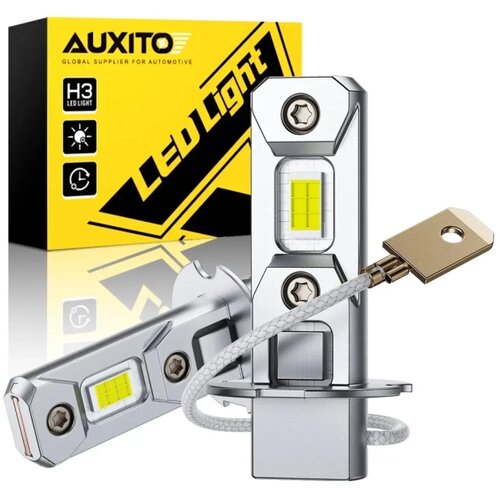 Auxito H3 LED sijalice 6500K bele CANBUS 300% H3-M6PLUS-W2 Cene