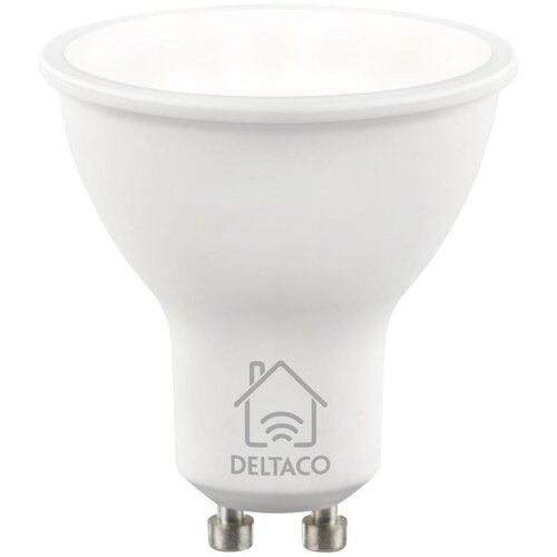 Deltaco SMART HOME LED Žarulja GU10 s WiFi, 5W, 470lm, 2700K-6000K, Bijela Cene