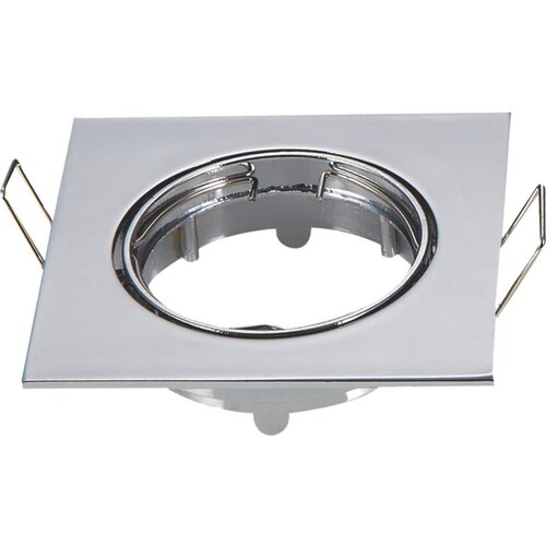 Aigostar Okvir za ugradno svetlo GU10 8,2x8,2 cm sjajni hrom Slike
