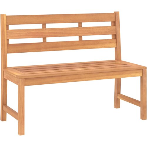  3-dijelni vrtni blagovaonski set od masivne tikovine Smeđa 140 cm table length Slike