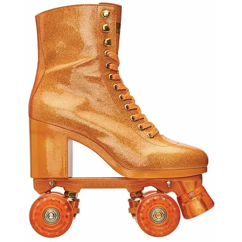 Impala Kotalke Sparkle Orange High Heel Rollerskates x Marawa