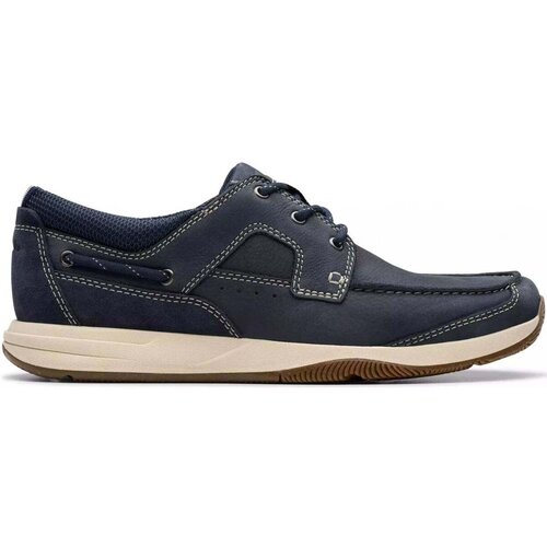 Clarks Nizki čevlji Sailview Lace Modra Slike