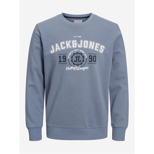 Jack & Jones Blue Mens Sweatshirt Andy - Men Cene
