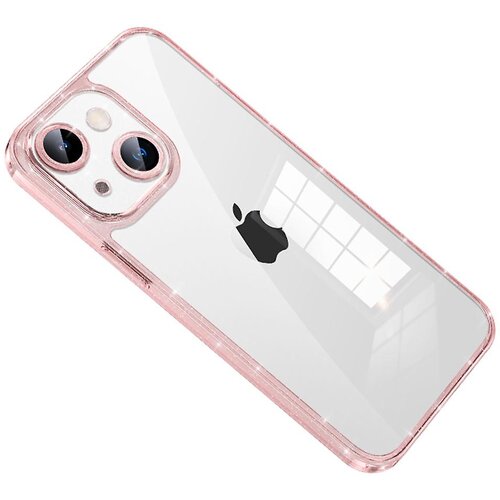 INORCO SULADA za iPhone 13, hrbtna stran iz kaljenega stekla + ble&amp;scaron;čeči TPU okvir, ovitek za telefon, za&amp;scaron;čita za objektiv, pokrov za telefon, (22035388) Slike