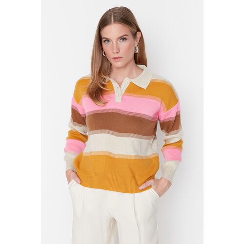 Trendyol Sweater - Beige - Regular fit Slike