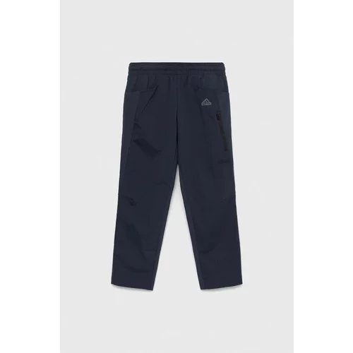 Adidas Dječje hlače U CE DW boja: tamno plava, glatki materijal