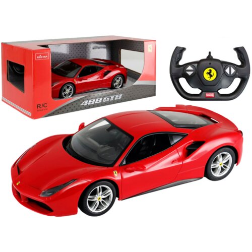  Licencirani auto na daljinsko upravljanje Rastar 1:14 Ferrari 488 GTB - crveni Cene