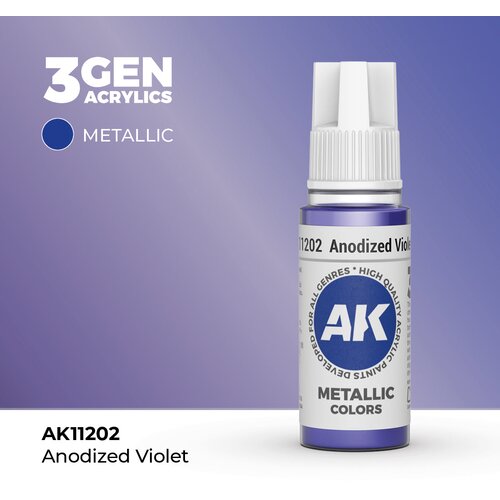 AK Interactive Anodized Violet 17ml - 3rd Gen Akrilna Boja AK11202 Slike