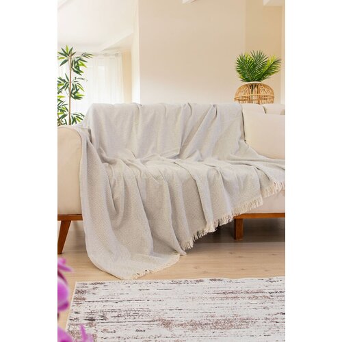 Hanah home prekrivač Woven Cozy, 170x200cm, 320 gr/m&amp;sup2;, Sivi Slike