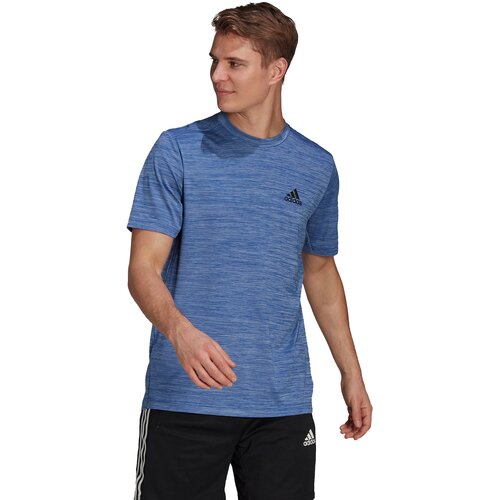 Adidas muška majica kratkih rukava AEROREADY Designed To Move Tee plava Slike