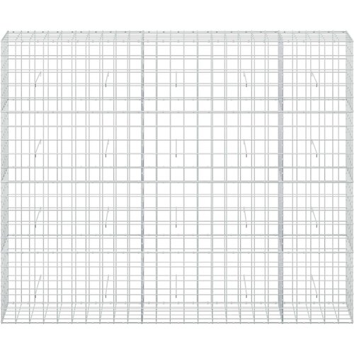  Gabion s žicom debljine 5 mm i mrežom 10x10 cm 250x50x200 cm Slike