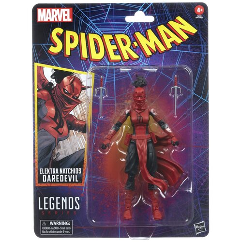 Hasbro figura marvel spider-man elektra natchios daredevil serie legends, (20838260) Slike
