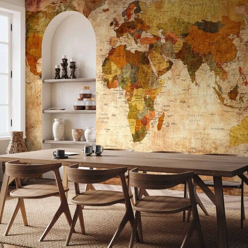  Foto tapeta - Old World Map 100x70 Premium Cene