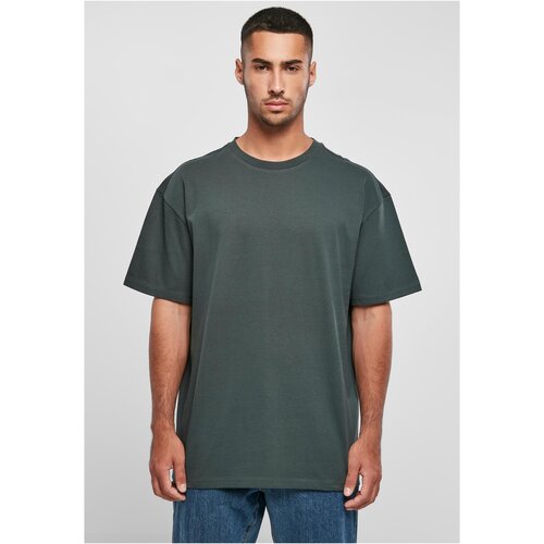 Build Your Brand Plus Size Heavy Oversize Tee bottlegreen Slike