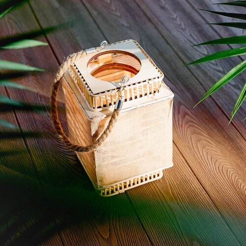  Fenjer AVLI 15x15x23cm - Natural - HML Cene