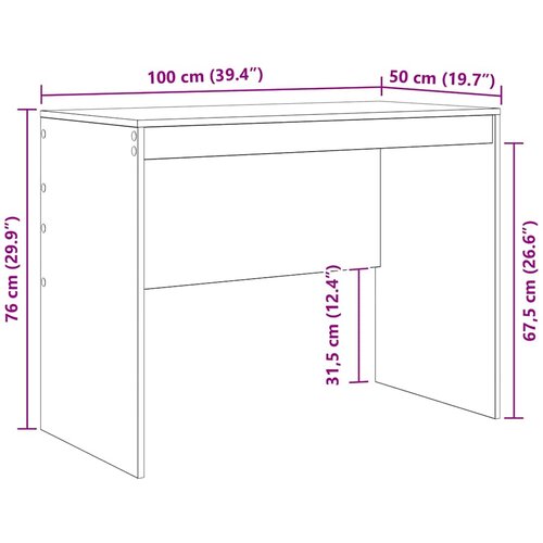  Stol Staro drvo 100 x 50 x 76 cm Slike