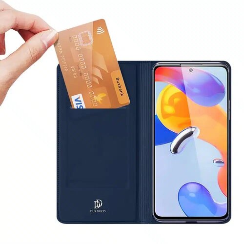 Dux ducis Skin Pro - preklopna torbica za Redmi Note 12 Pro 4G/ Redmi Note 11 Pro 5G/4G plava Slike