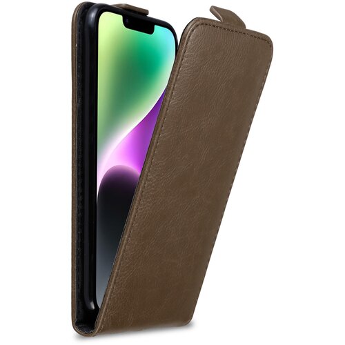 Cadorabo Ohišje, združljiv z Apple v kavi Brown - Zaščitni pokrov v zasnovi Flip z magnetnim zapiranjem, (20593929) Cene