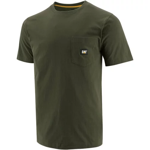 Cat moška majica s kratkimi rokavi 1010015, XL, vojaška