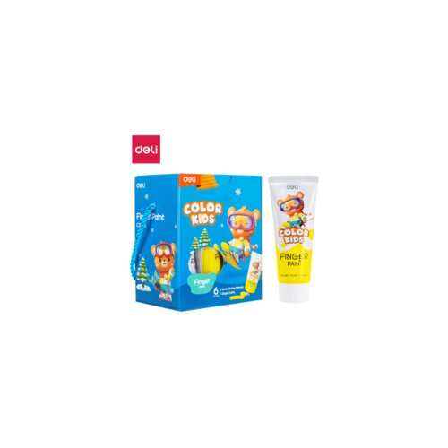 Deli BOJA ZA PRSTE TEMPERA 6 X 75ML EC23-6 Cene