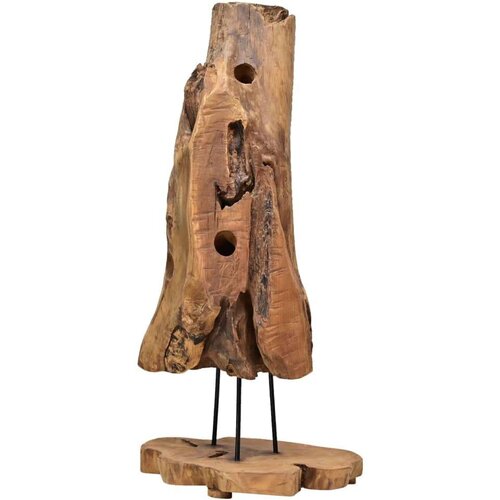 VidaXL Stalak za vino za 8 boca 40 x 30 x 80 cm od masivne tikovine Slike