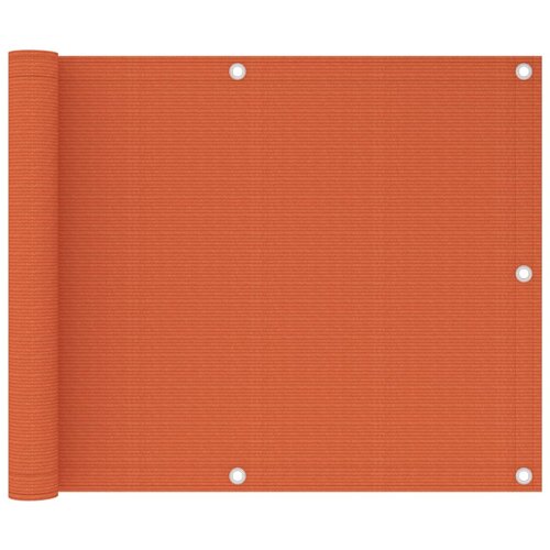 vidaXL Balkonsko platno oranžno 75x300 cm HDPE Cene