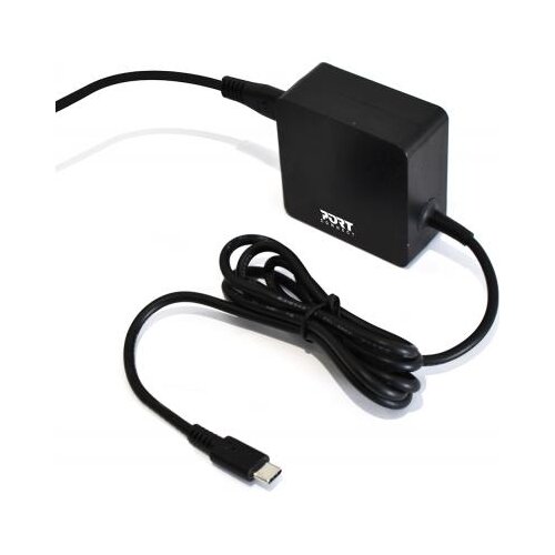 Port 45 W USB C univerzalni ži?ni polnilnik za prenosni ra?unalnik, ?rna, (21123544) Slike