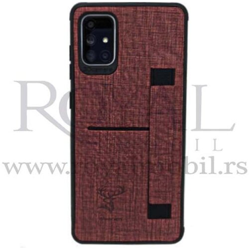  futrola deer sa držačem za samsung A215 galaxy A21 ljubicasta Slike