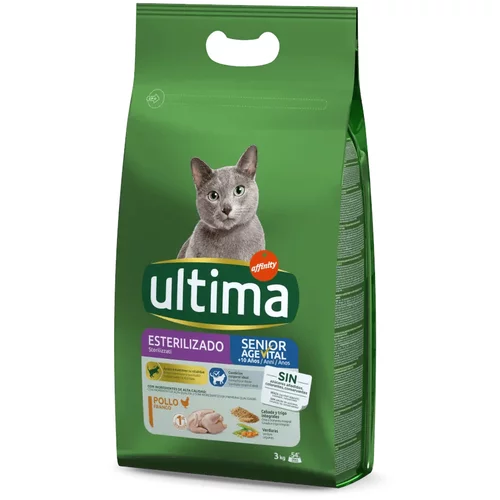 Affinity Ultima Ultima Cat Sterilized Senior - Varčno pakiranje: 2 x 3 kg