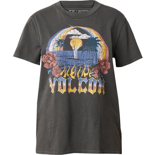 Volcom Majica 'LOCK IT UP' modra / rumena / siva / črna / bela Cene