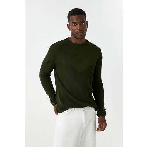 Koton Men's Khaki Sweater