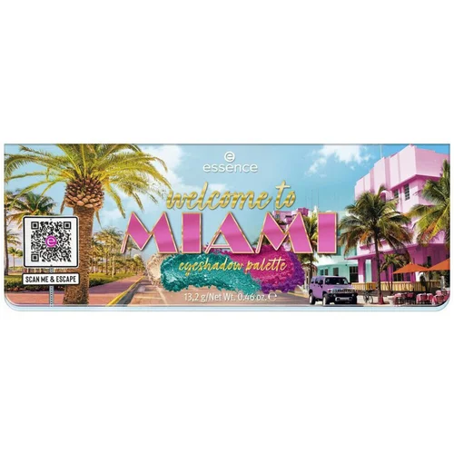 Essence Willkommen in Miami Lidschatten-Palette