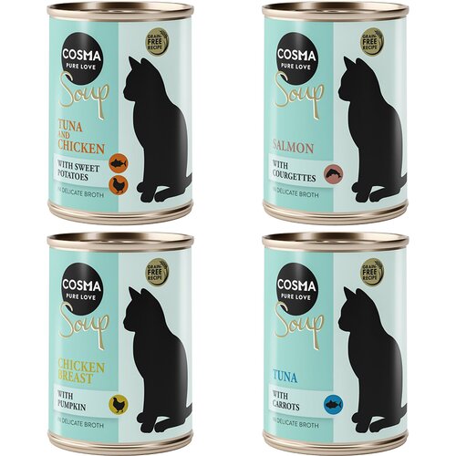  Varčno pakiranje Cosma Soup 12 x 100 g - Me&scaron;anica (4 sorte) Cijene