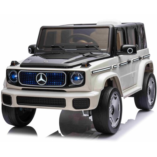  Licencirani auto na akumulator Mercedes Benz EQG - bijeli Slike