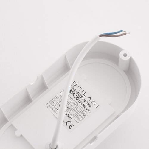 Brilagi led industrijsko plafonsko svetlo sima LED/12W/230V IP65 bela Slike