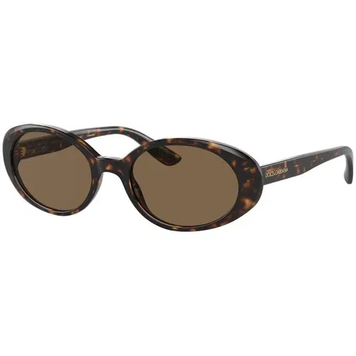 Dolce & Gabbana DG4443 502/73 ONE SIZE (52) Havana/Rjava