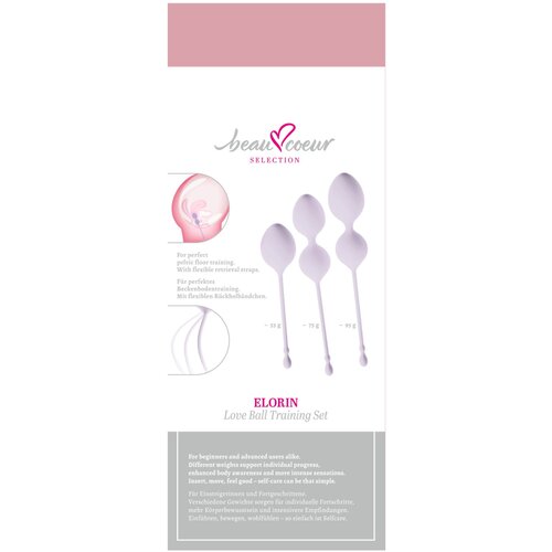Beau Coeur Elorin - set kuglica za g&amp;eacute;sa trening - 3 dijela (ljubičasta) Slike