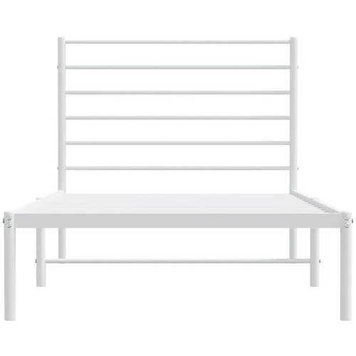  okvir za krevet s uzglavljem bijeli 80x200 cm Slike