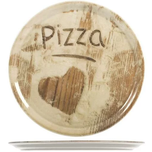 Saturnia pizza krožnik Napoli, 33cm, srce, 6kosov