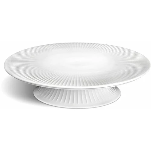 Kähler Design bijeli porculanski pladanj za torte Hammershoi, Cake Dish, ⌀ 30 cm