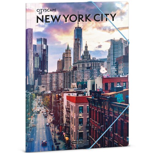 Ars Una Cityscape - New York mapa s gumicom, veličine A4 Cene