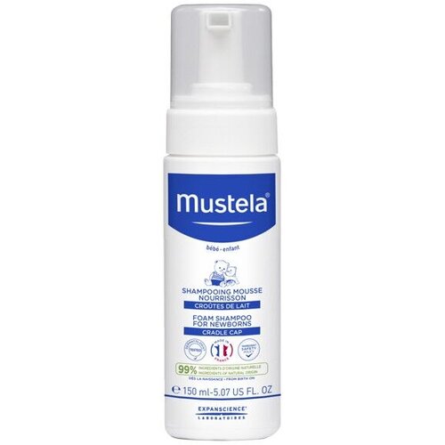 Mustela&amp;reg; &amp;Scaron;ampon pena za temenjaču za bebe, 150 ml Slike