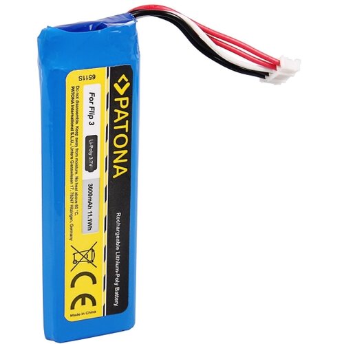 Patona Baterija za JBL Flip 3 3000 mAh 3,7 V Li-Polimer Slike