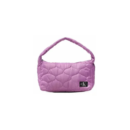 Calvin Klein Jeans Ročna torba Quilted Shoulder Bag IU0IU00388 Vijolična