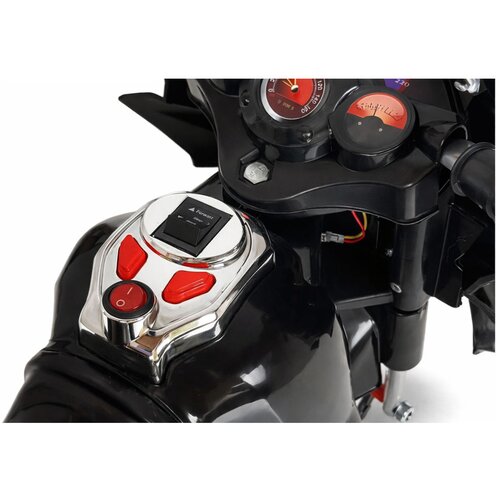  HC8051 Black - Electric Ride On Motorcycle Slike