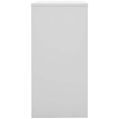  s ključem svjetlosivi-plavi 90 x 45 x 92,5 cm čelični Slike