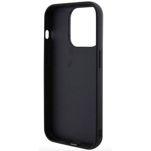 Guess PU Square Mirror Script Logo Zadn&iacute; Kryt pro iPhone 15 Pro Black Ovitek za telefon Vijolična Cene