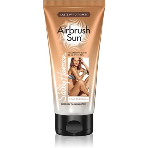 Sally Hansen Airbrush Sun krema za samotamnjenje za lice i tijelo nijansa 01 Light to Medium 175 ml Cijene