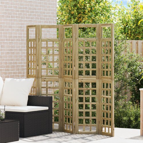 vidaXL Vanjska zaštita privatnosti 5 pcs Smeđa 200 x 180 cm Cijene