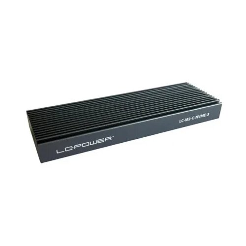 HDD ssd rack lc power LC-M2-C-NVME-4 enclosure for nvme M.2 ssd usb-c (USB3.2 Gen.2x1) usb type-c black Slike